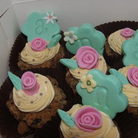 Pink And Mint Green Cakes Of Walnut And Pecan! 