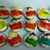 Sleepover Cupcakes Sleepover cupcakes. Yellow cupcakes with pastry cream filling and buttercream icing. The birthday girls wanted sleepover cupcakes with...