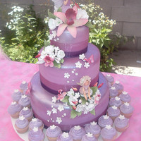 Flower Fairy Cake 