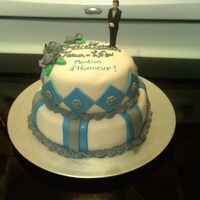 Graduation From College All cake and MMF. Inspired by a cake on this website, thanks everyone for your great cake designs.