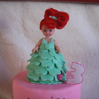Mini Doll This mini doll was put on top of a castle cake. I thought I'd post the doll since I really really like how it turned out. First time...