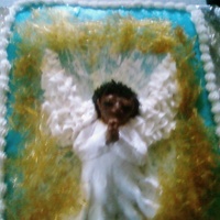 Angel Cake Praying angel cake