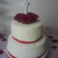 My First Wedding Cake This cake was a lot of first for me. My first wedding cake along with the first time I had ever tried Cornelli Lace. I had several issues...