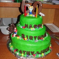 30Th And 60Th Birthday Cake 