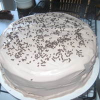 Chocolate Mousse just an awesome chocolate mousse cake, i use german chocolate cake mix and make my own mousse