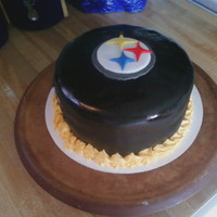 Steelers made my own fondant and i gotta say it was delicious compared to store bought! easy to make and blacker than black