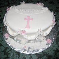 Baptism Cake For My Niece! 