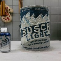 Busch Beer I made this for a dear friend of mines birthday