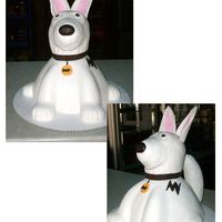 Bolt I was requested to make a Bolt cake for a girl turning 10. This is what I came up with. It it white cake done in the wonder mold pan...