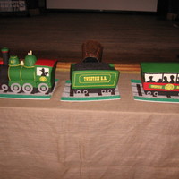 Tweetsie This cake was ordered by a local amusement park to celebrate their 50th Anniversary. I put a tiny vase in the smokestack so we could add...