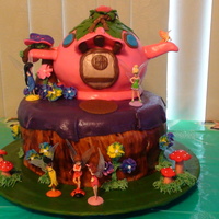 Tinkerbell Birthday Cake Tinkerbell birthday cake inspired by other on CC thanks