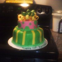 12Th Birthday My niece's birthday cake for her 12th! It was fun to make! thanks for looking =)