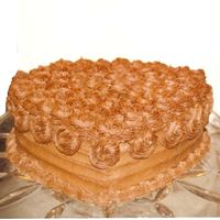 Chocolat Dark chocolate cake, chocolate buttercream frosting