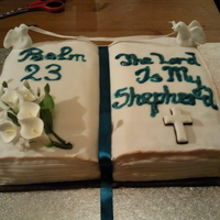 Bible Book Cake Bible Book Cake