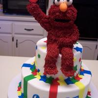 Elmo For Chase Elmo cake for my grandson.