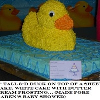 3-D Rubber Duckie 