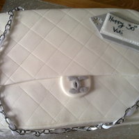 Chanel Bag This cake was modelled on the plush Chanel bag - i enjoyed making this cake as it was simple to do, but yet looks really effective.The...