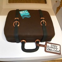 Suitcase (Luggage) Cake Suitcase cake made for two ladies who went on a cruise to celebrate their birthdays. This was my first suitcase cake and my first time...