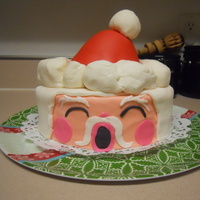 Santa Clause Cake I made this cake for a Christmas party I was invited to