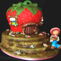 Strawberry Shortcake Cake 