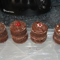Minature Chocolate Cakes 