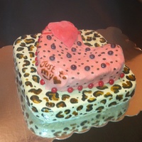 Heart With Tiger heart with tiger pattren