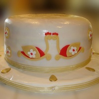 Swan Engagement Party Cake http://www.icingstudio.co.uk/images/indian_wedding_cake.jpg Single tier, 9" round, 4 layers red velvet. It's for an engagement...