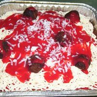 Spaghetti And Meatballs A little fantasy combining BC pasta, brownie "meatballs" formed with a melonballer, shredded coconut "cheese", and...