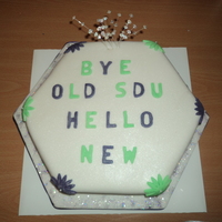 Celebration Cake this was made to celebrate the opening of a new hospital unit