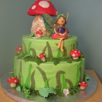 Woodland Fairy Birthday Cake The precious little girl for whom this cake was made requested the flavor to be "fairy berry". Since our guess was as good as...