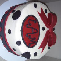 Garnet And Black Dots For a Gamecock fans birthday