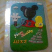 Mickey Clubhouse sry but photo taken with mobile!