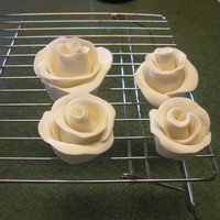 My First Attempt At Gumpaste Roses This is my first ever attempt at gumpaste roses. Ok added my purple ones too. I tried a bunch of different styles, not sure which looks...