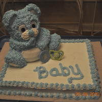 Teddy Bear Cake Baby shower teddy bear cake