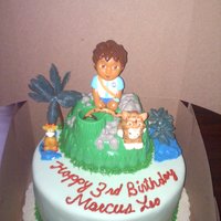 Diego fondant covered