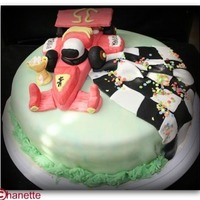 Formel 1 Car Cake for a formel 1 car lover
