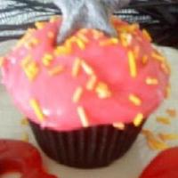 Rock Star salty rock star cupcake