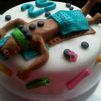 Spa Cake My sister in law, being the diva that she is, always talks about how much she loves going to the spa, so I thought it would be nice to...