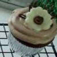 Chocolate Surprise Cupcakes With Espresso Buttercream chocolate surprise cupcakes with espresso buttercream....very yummy!