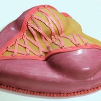 Bustier Lingerie Cake I made this for a Valentine's Day cake but would also be perfect for a bridal shower/ bachelorette party.