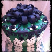 Contemporary Birthday Cake 