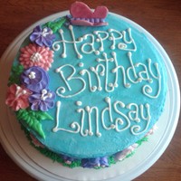 Flower Birthday Cake 