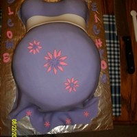 Baby Bump Made this for my sisters baby shower... for little miss Peighton to be born little mister Grayson, but I had a blast making it!