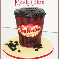 Tim Hortons Coffee Cup Cake~ 
