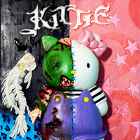 Hello Kittie Cake~ This cake was made for the drummer of the band Kittie ~ For her Birthday !The Kitty is cake and the rest is the cake board, i will try to...