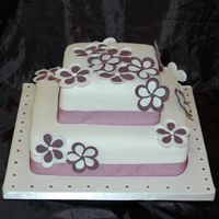 Don't Do This At Home!! This is the answer to "why not decorate a wedding cake baked by the groom's mother" - never ever ever ever again. Cake was a...