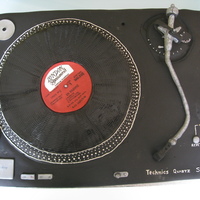 Technics 1210 Record Player It is coffee walnut cake with coffee mascarpone filling. It was my first attempt at piping writing... It's pretty wonky but legible! I...