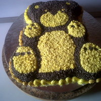 My Teddy A kiddie Teddy cake, pure vanilla