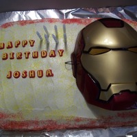 Iron Man Cake before i knew about fbct...=)