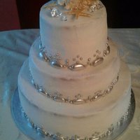 Wedding Cake For Friend I got the idea from here, sorry I don't recall whose post it was.....the bride wanted a simple white cake with raspberry filling, and...